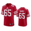 Aaron Banks San Francisco 49ers Scarlet Game Jersey 3 49ers aaron banks 2022 23 game scarlet jersey