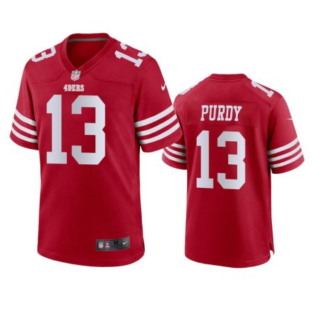 Brock Purdy San Francisco 49ers Scarlet Game Jersey