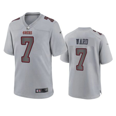 Charvarius Ward San Francisco 49ers Gray Atmosphere Fashion Game Jersey