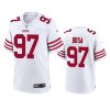 Nick Bosa San Francisco 49ers White Game Jersey 3 49ers nick bosa 2022 23 game white jersey