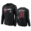 AFC Raheem Mostert Black 2024 NFL Pro Bowl Long Sleeve T-Shirt 2 afc raheem mostert black 2024 nfl pro bowl long sleeve t shirt