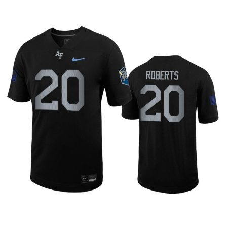 Air Force Falcons Brad Roberts Black Space Force Rivalry Football Jersey