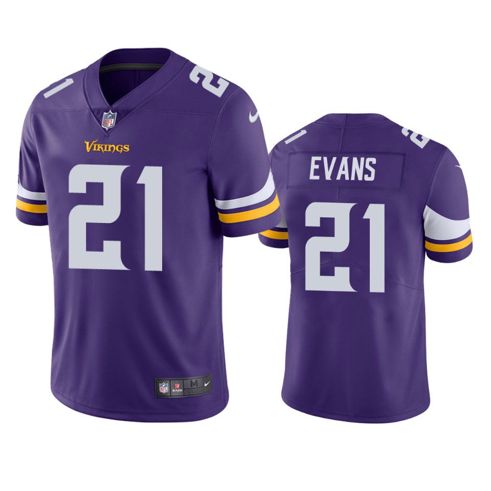 Akayleb Evans Minnesota Vikings Purple Vapor Limited Jersey 1 akayleb evans vikings purple vapor jersey