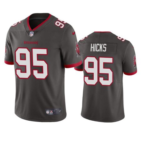 Akiem Hicks Tampa Bay Buccaneers Pewter Vapor Limited Jersey