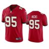 Akiem Hicks Tampa Bay Buccaneers Red Vapor Limited Jersey 2 akiem hicks buccaneers red vapor jersey
