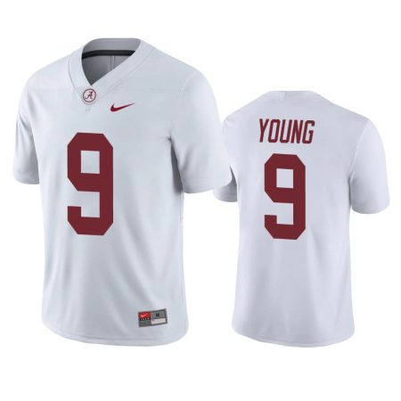 Alabama Crimson Tide Bryce Young White Game Jersey
