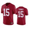 Alabama Crimson Tide Dallas Turner Crimson Game Jersey 3 alabama crimson tide dallas turner crimson game jersey