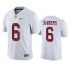 Alabama Crimson Tide Trey Sanders White Game Jersey 2 alabama crimson tide trey sanders white game jersey