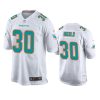 Miami Dolphins Alec Ingold White Game Jersey 2 alec ingold dolphins white game jersey