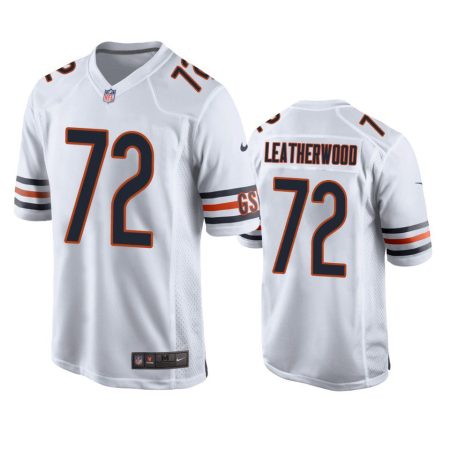 Chicago Bears Alex Leatherwood White Game Jersey