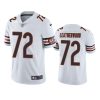 Alex Leatherwood Chicago Bears White Vapor Limited Jersey 3 alex leatherwood bears white vapor limited jersey