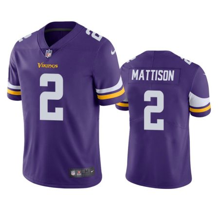 Minnesota Vikings Alexander Mattison Purple Vapor Limited Jersey - Men's