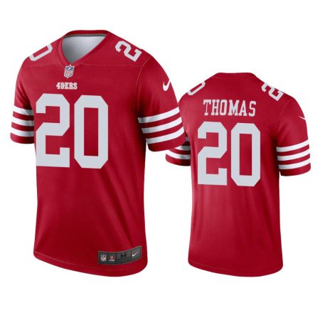 San Francisco 49ers Ambry Thomas 2022-23 Legend Scarlet Jersey - Men's