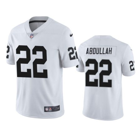 Las Vegas Raiders Ameer Abdullah White Vapor Limited Jersey