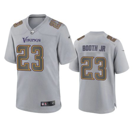 Minnesota Vikings Andrew Booth Jr. Gray Atmosphere Fashion Game Jersey