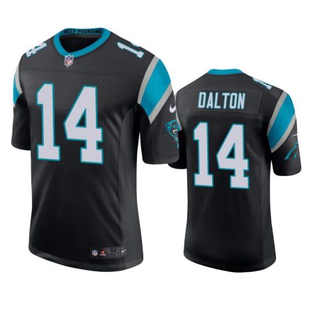 Carolina Panthers Andy Dalton Black Vapor Limited Jersey