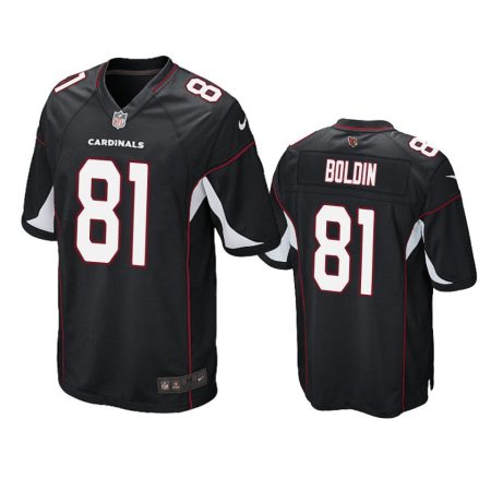 Arizona Cardinals Anquan Boldin Black Alternate Game Jersey