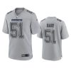 Dallas Cowboys Anthony Barr Gray Atmosphere Fashion Game Jersey 2 anthony barr cowboys atmosphere fashion game gray jersey