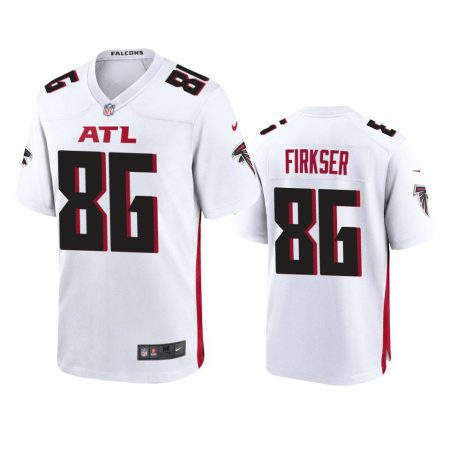 Atlanta Falcons Anthony Firkser White Game Jersey