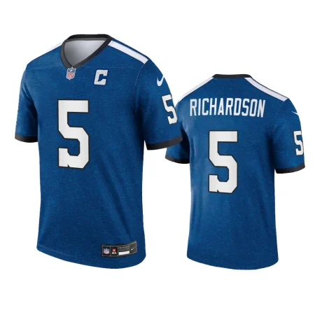 Indianapolis Colts Anthony Richardson Royal Indiana Nights Legend Jersey - Men's