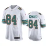 Miami Dolphins Anthony Schwartz White Alternate Jersey 2 anthony schwartz dolphins white alternate jersey