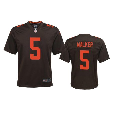 Youth Browns Anthony Walker Brown Alternate Game Jersey