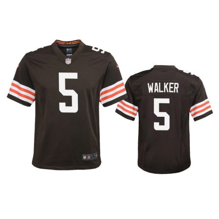 Youth Browns Anthony Walker Brown Game Jersey