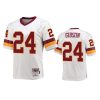 Washington Commanders Antonio Gibson White Throwback Legacy Replica Jersey 3 antonio gibson commanders white throwback legacy replica jersey