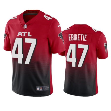 Atlanta Falcons Arnold Ebiketie Red Alternate Vapor Limited Jersey