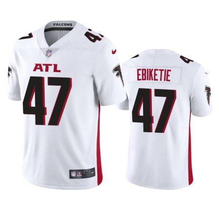 Atlanta Falcons Arnold Ebiketie White Vapor Limited Jersey