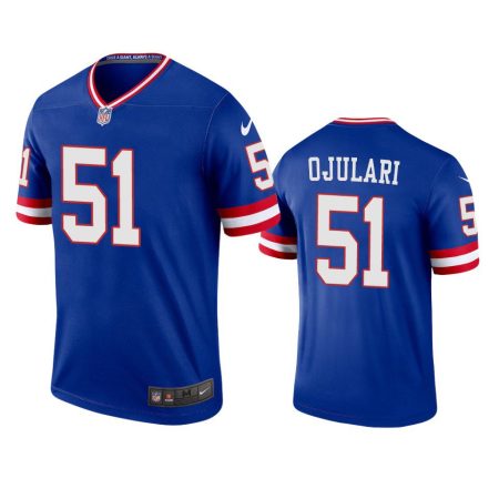 New York Giants Azeez Ojulari Royal Classic Legend Jersey - Men's