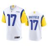 Los Angeles Rams Baker Mayfield White Alternate Game Jersey 3 baker mayfield rams alternate game white jersey
