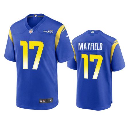Los Angeles Rams Baker Mayfield Royal Game Jersey