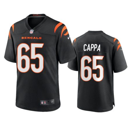 Alex Cappa Cincinnati Bengals Black Game Jersey