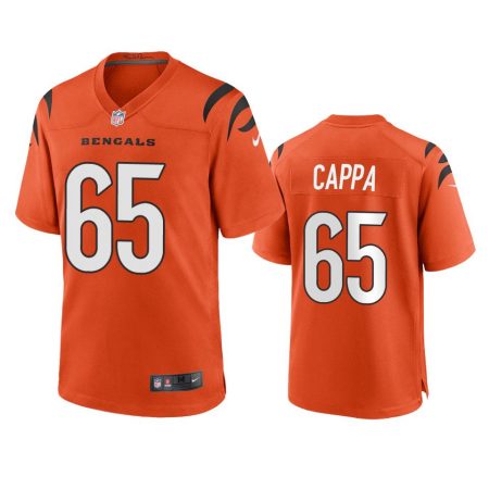 Alex Cappa Cincinnati Bengals Orange Game Jersey