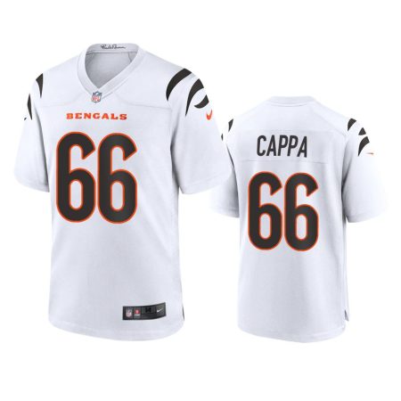 Alex Cappa Cincinnati Bengals White Game Jersey