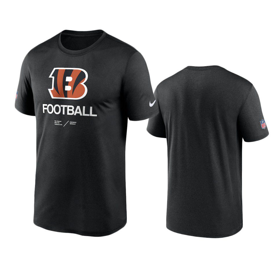 Cincinnati Bengals Black Infographic Performance T-Shirt 1 bengals black infographic performance t shirt