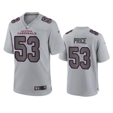 Arizona Cardinals Billy Price Gray Atmosphere Fashion Game Jersey