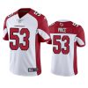 billy price cardinals vapor limited white jersey