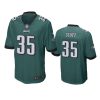 Philadelphia Eagles Boston Scott Green Game Jersey 3 boston scott eagles game green jersey