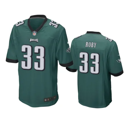 Philadelphia Eagles Bradley Roby Green Game Jersey