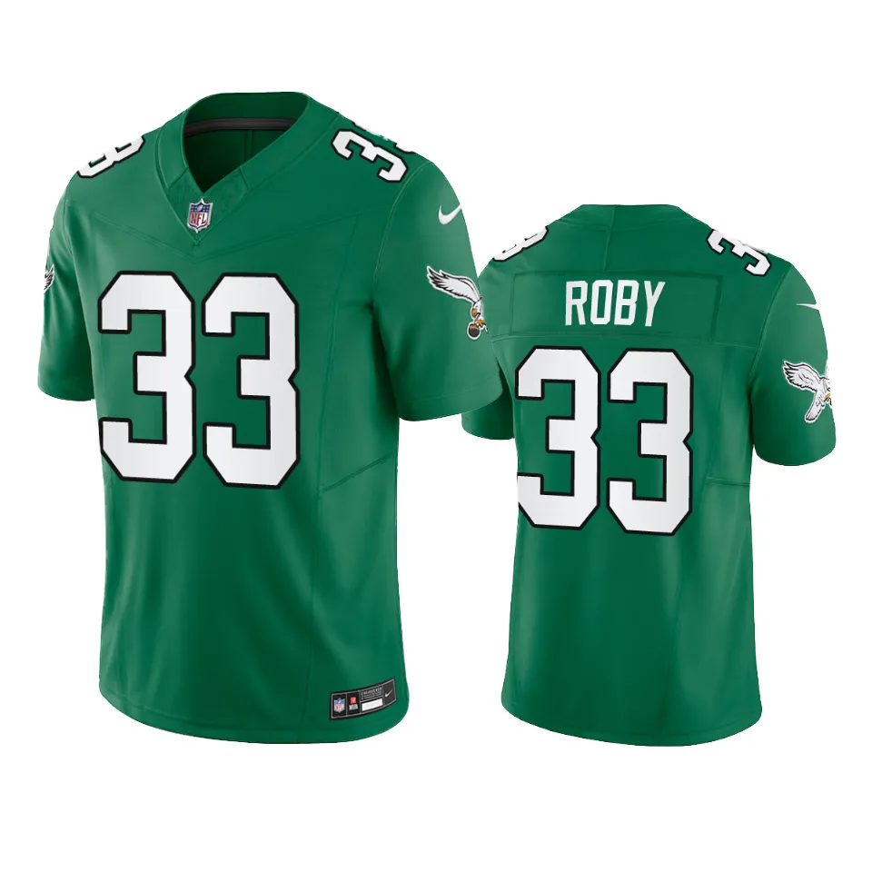 Bradley Roby Philadelphia Eagles Kelly Green Alternate Limited Jersey 1 bradley roby eagles kelly green alternate limited jersey