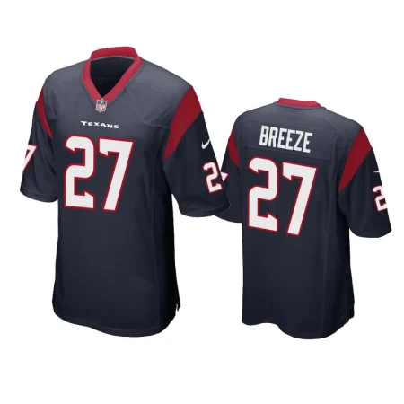 Houston Texans Brady Breeze Navy Game Jersey