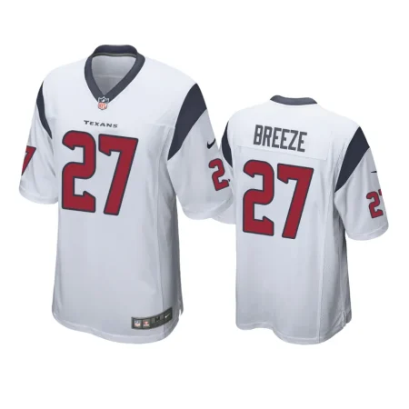 Houston Texans Brady Breeze White Game Jersey