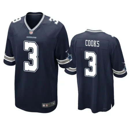 Dallas Cowboys Brandin Cooks Navy Game Jersey