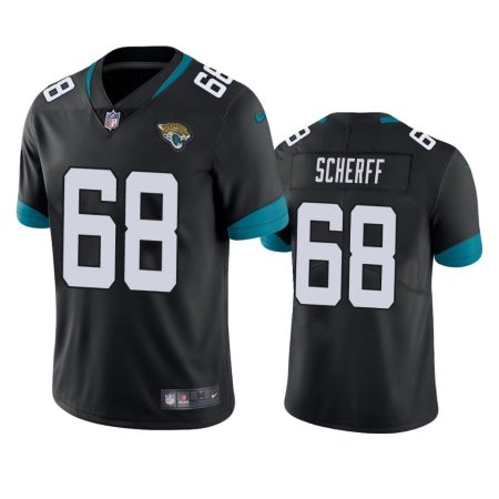 Brandon Scherff Jacksonville Jaguars Black Vapor Limited Jersey