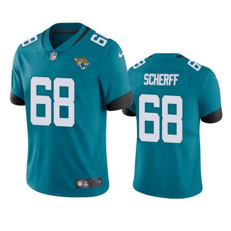 Brandon Scherff Jacksonville Jaguars Teal Vapor Limited Jersey