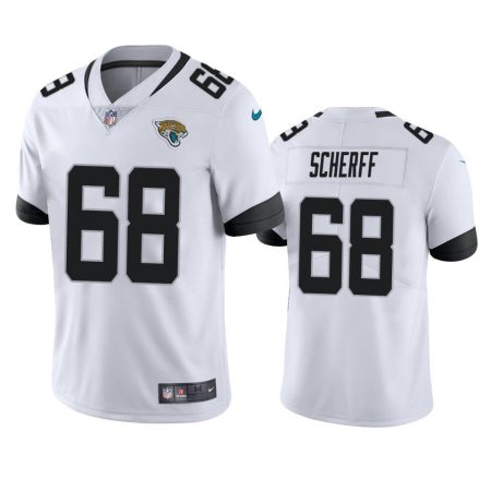 Brandon Scherff Jacksonville Jaguars White Vapor Limited Jersey