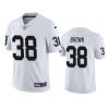 Brittain Brown Las Vegas Raiders White Vapor Limited Jersey 3 brittain brown raiders white vapor jersey