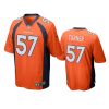 Billy Turner Denver Broncos Orange Game Jersey 3 broncos billy turner game orange jersey